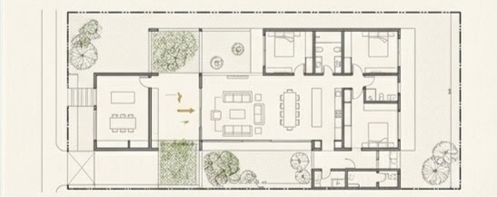 Casa Umbral — plano de planta